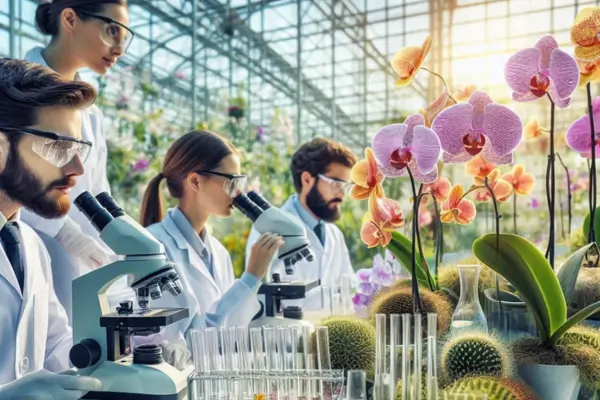 Biotecnologia no Cultivo de Orquídeas